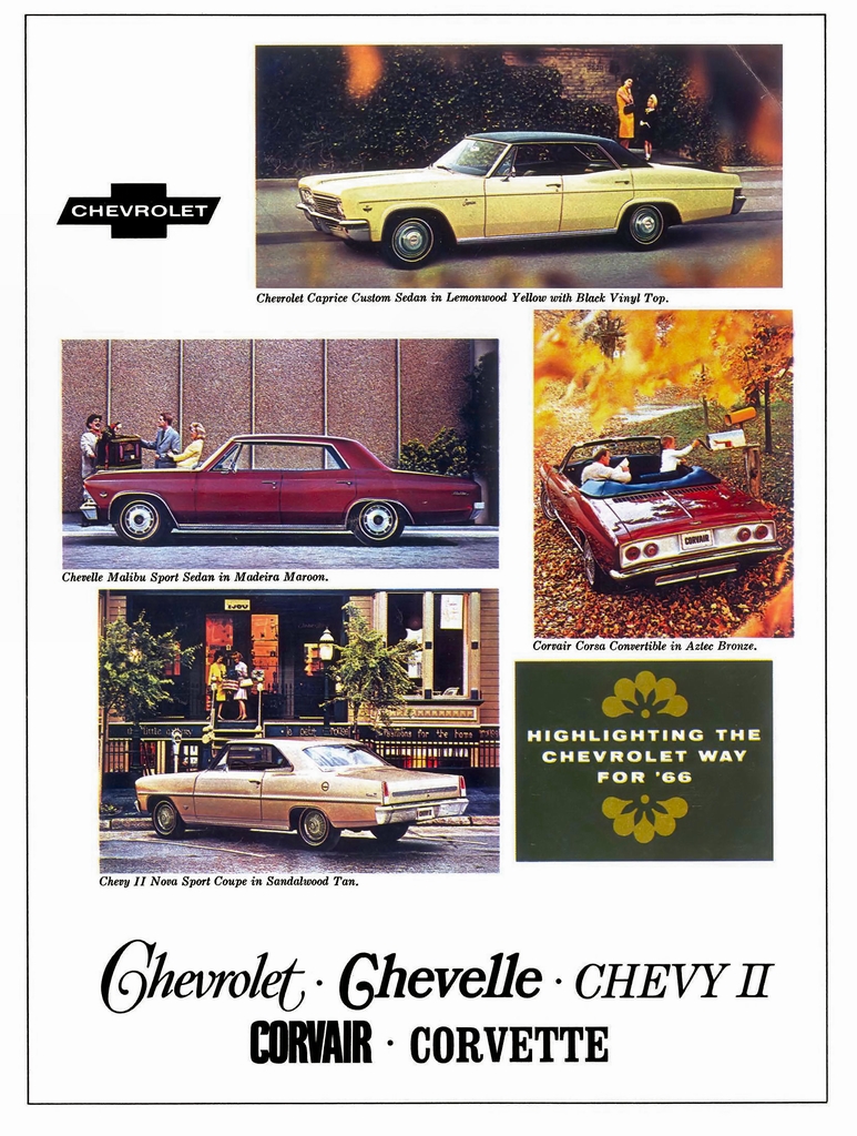 1966 Chevrolet Full Line Brochure